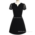 Women Black Casual Maxi Dress (S129039)